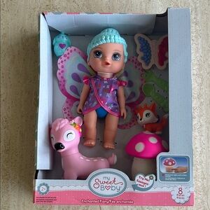 NEW 🆕 my sweet baby Enchanted Fairy Doll with light mushroom / sealed